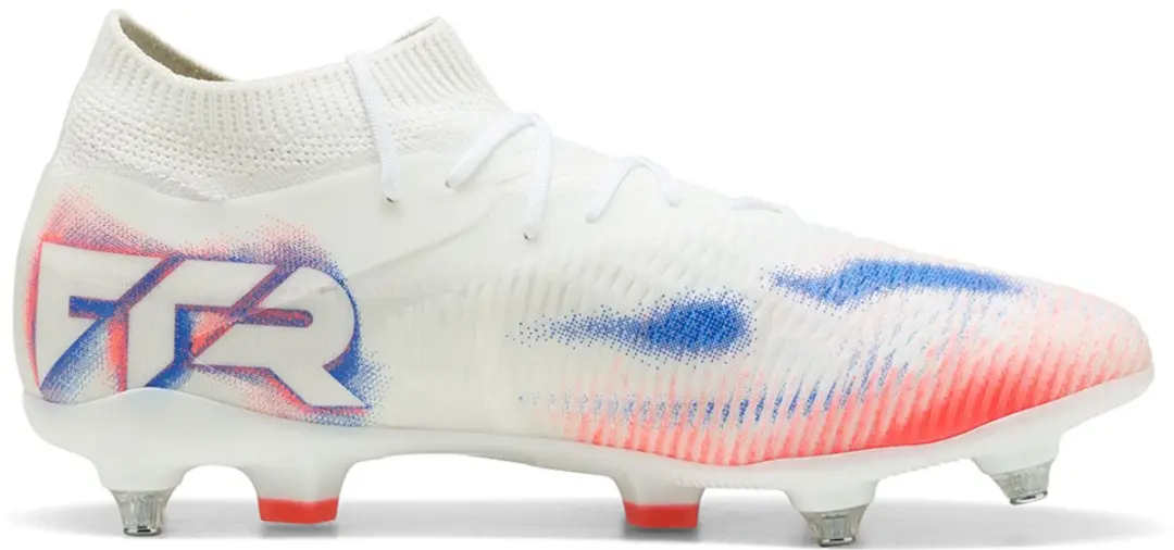 PUMA Future 8 Match Mxsg Voetbalschoenen 40 - Wit/Zwart/Rood