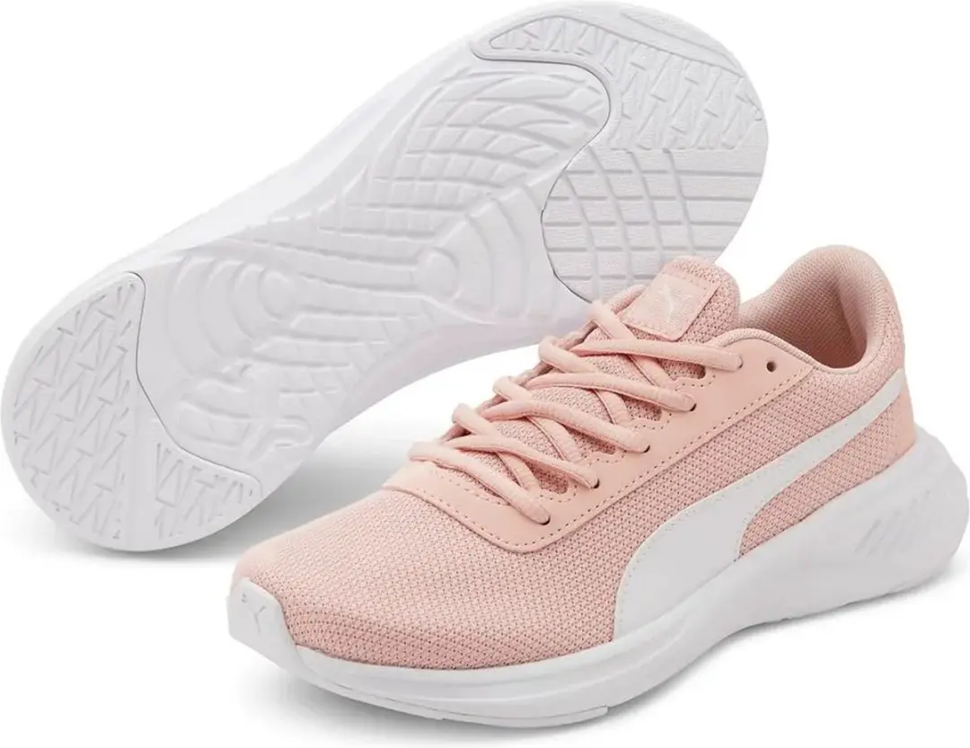 PUMA Night Runner V2 Schoenen Dames - Maat 40.5 - Lichtroze/Wit