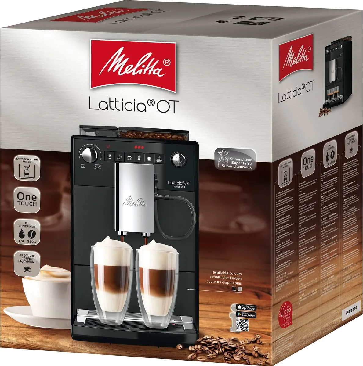 Melitta Latticia OT F300-100 Koffiezetapparaat - 1.5L - Zwart