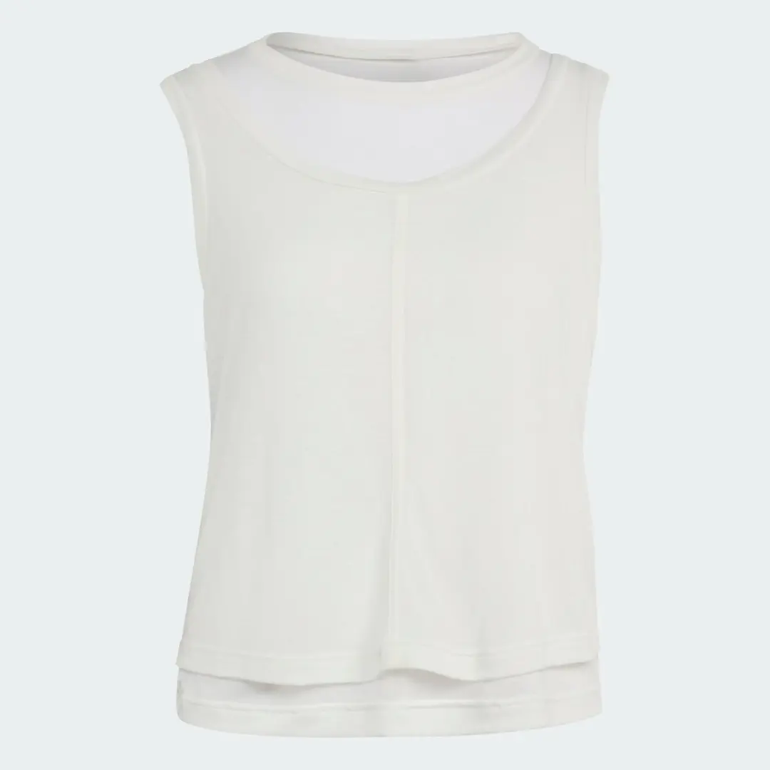 Adidas Sportswear Soft Lux Sheer Longsleeve KT0423 - L - Beige - afbeelding 6 van 6