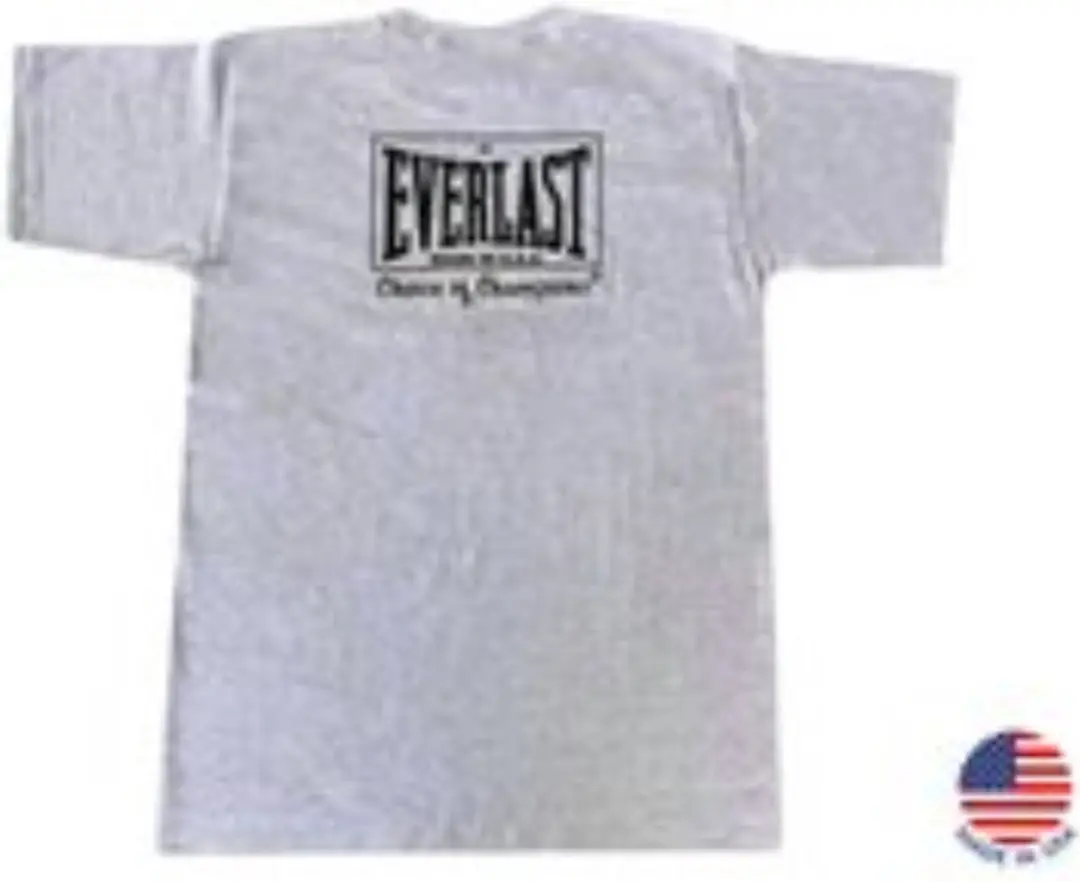 Everlast Work Out T-shirt Heren - Grijs - XL