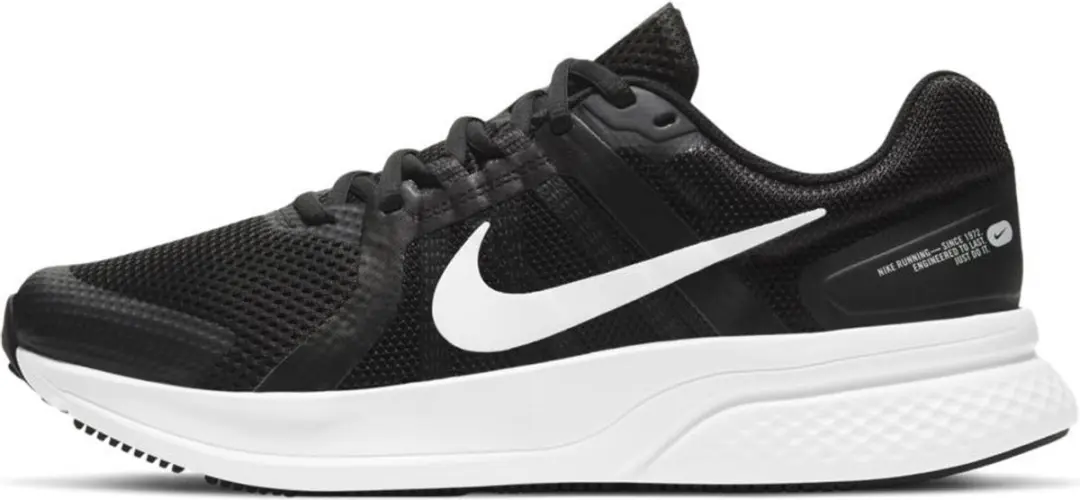 Nike Run Swift 2 Sportschoenen Heren - CU3517-004 - 42 - Zwart/Wit