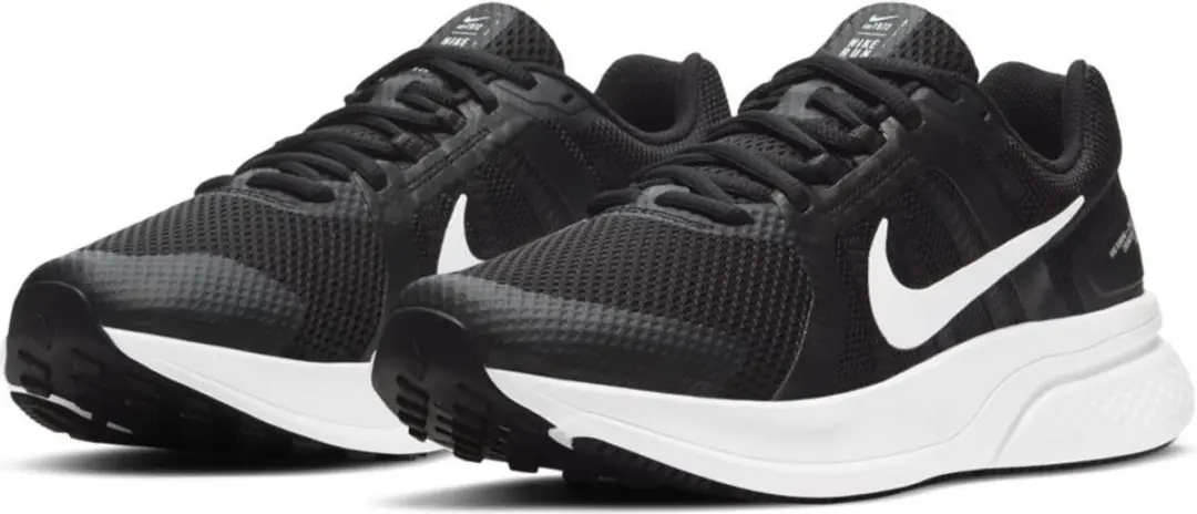 Nike Run Swift 2 Sportschoenen Heren - CU3517-004 - 42 - Zwart/Wit