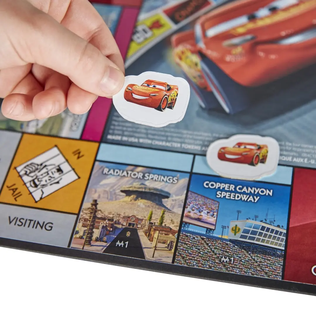 Monopoly Junior Cars 3 Kinderspel - 2-4 Spelers