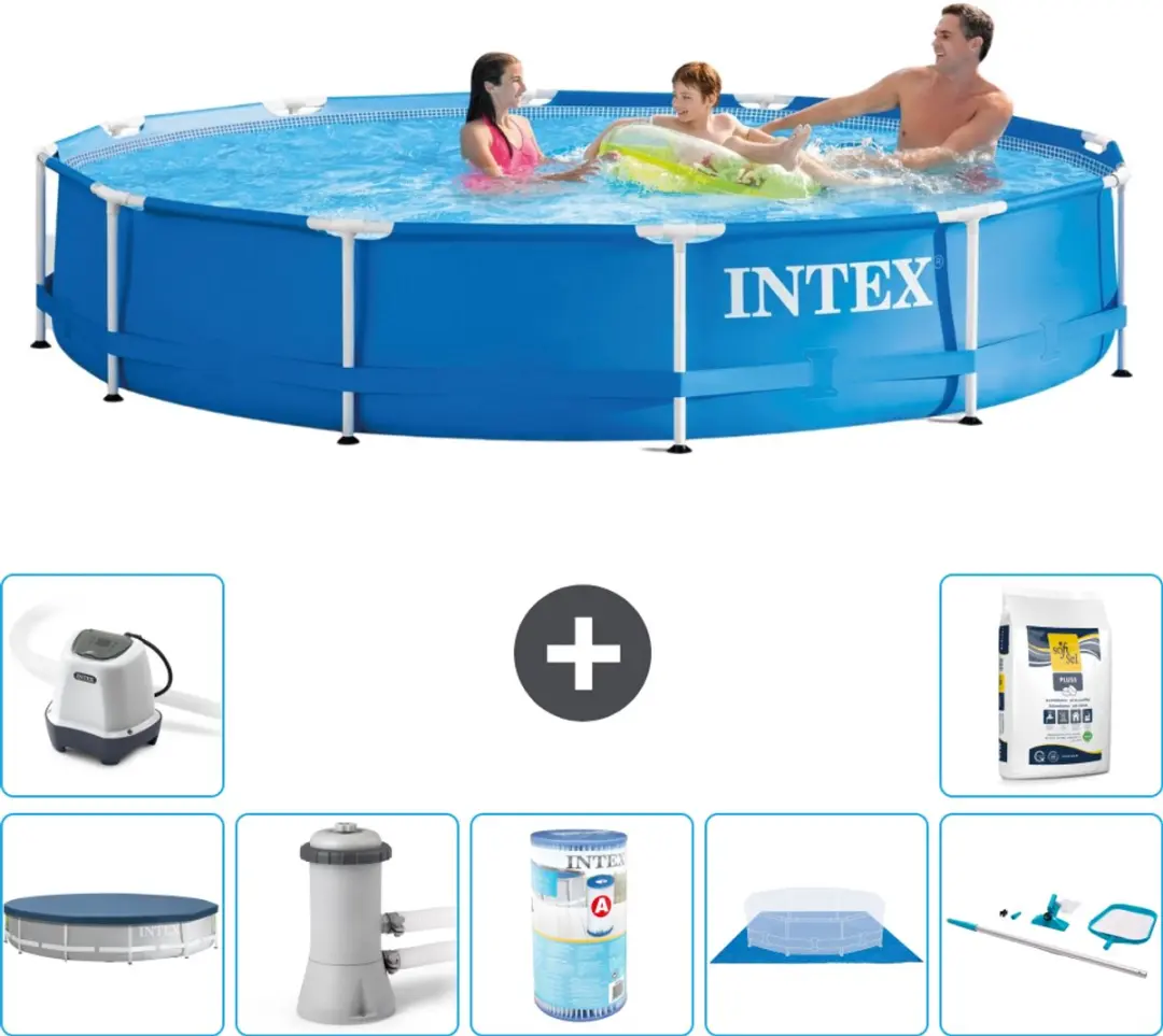Intex 28210NP Rond Frame Zwembad 366x76cm