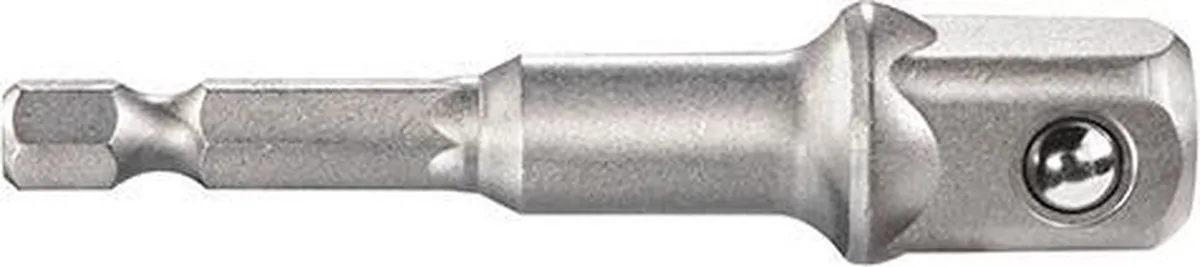 Metabo 628838000 Adapter 1/4" E6,3 naar 1/2" 72mm - Zilver - afbeelding 2 van 2