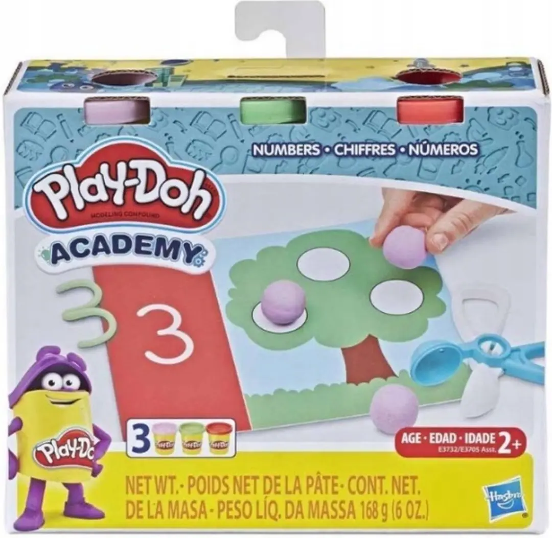 Play-Doh Cake Academy Cyferki