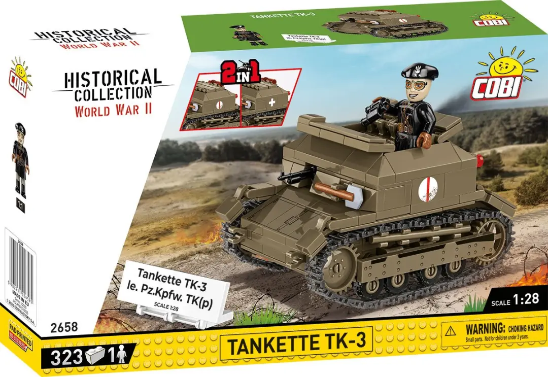 Cobi 2658 Tankette TK-3 2in1