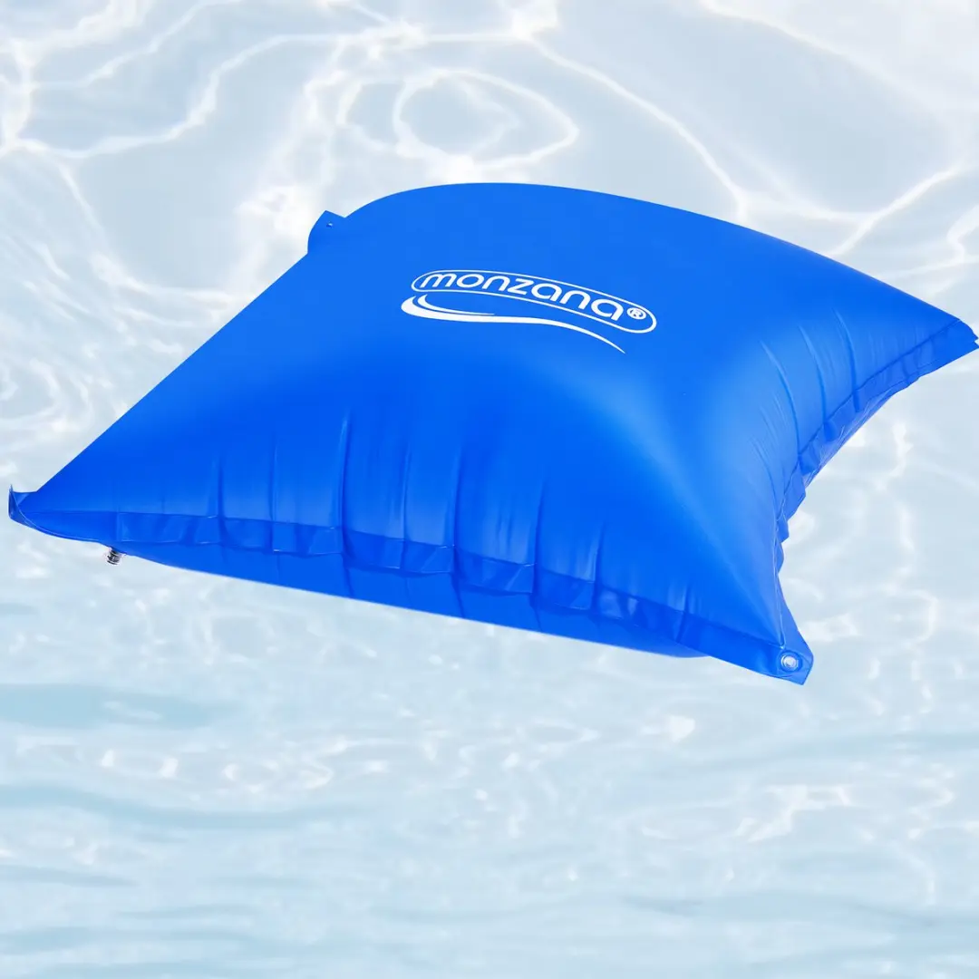 Monzana Zwembadkussen XL - Chloorbestendig PVC - Blauw