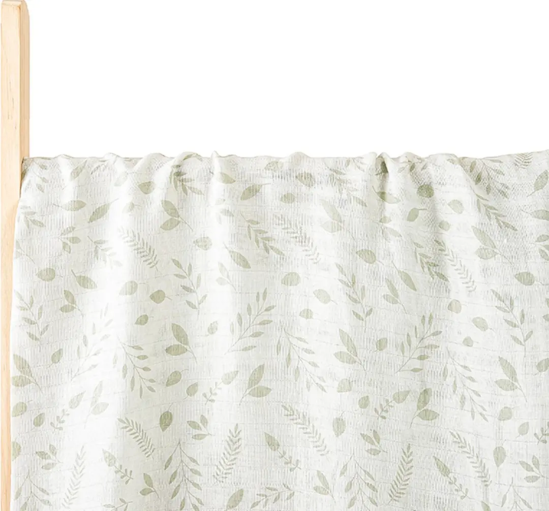 HappyBear Swaddle Hydrofiele Doek Botanical - Extra Groot 120cm