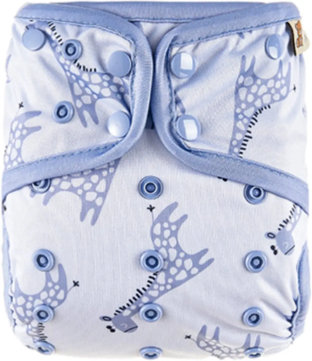 HappyBear Luierbroekje Blue Giraffe