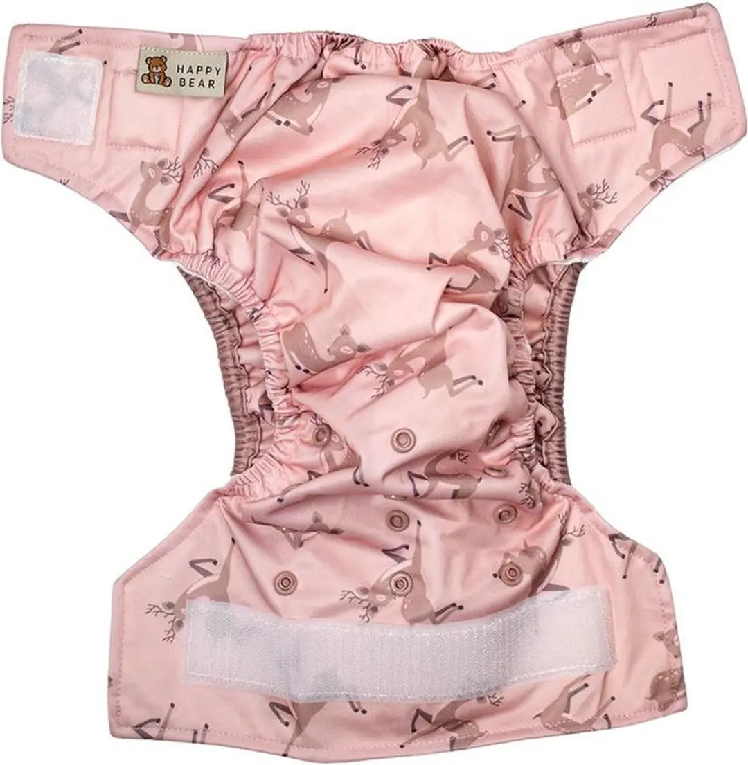 HappyBear All In One Oh Deer Luier One Size - 4-15kg
