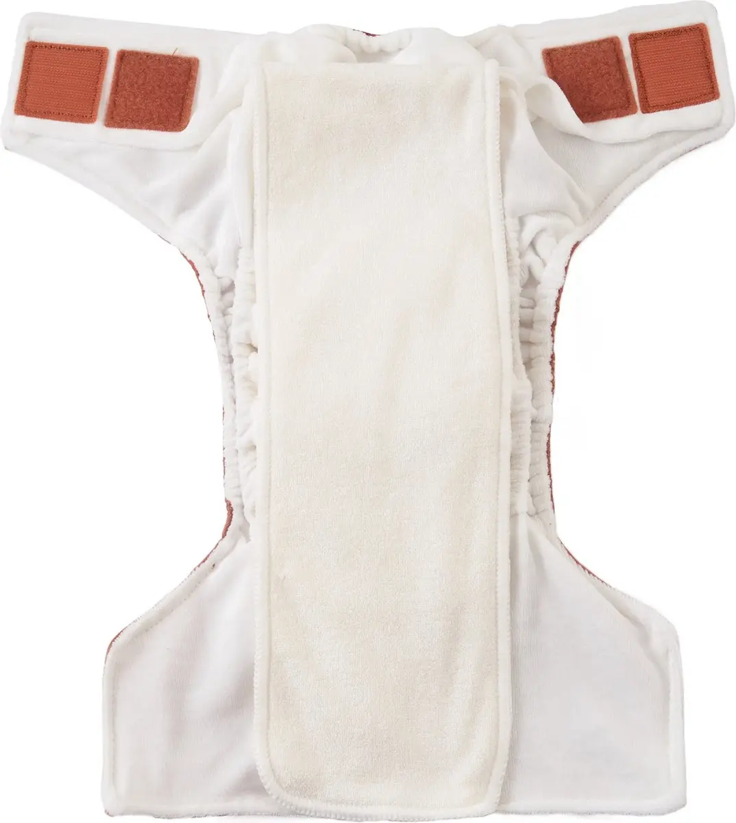 HappyBear All In One Wasbare Luier Terra One Size - 4-15kg