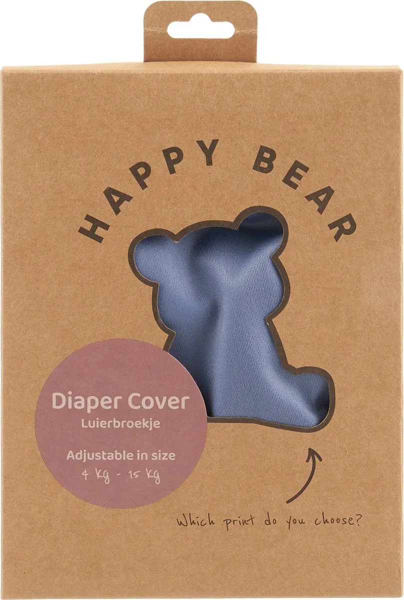 HappyBear Luierbroekje Denim - One Size