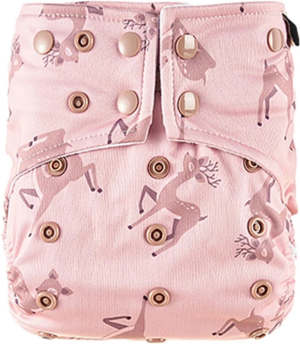 HappyBear Pocketluier Oh Deer Wasbare Onesize 5-17kg