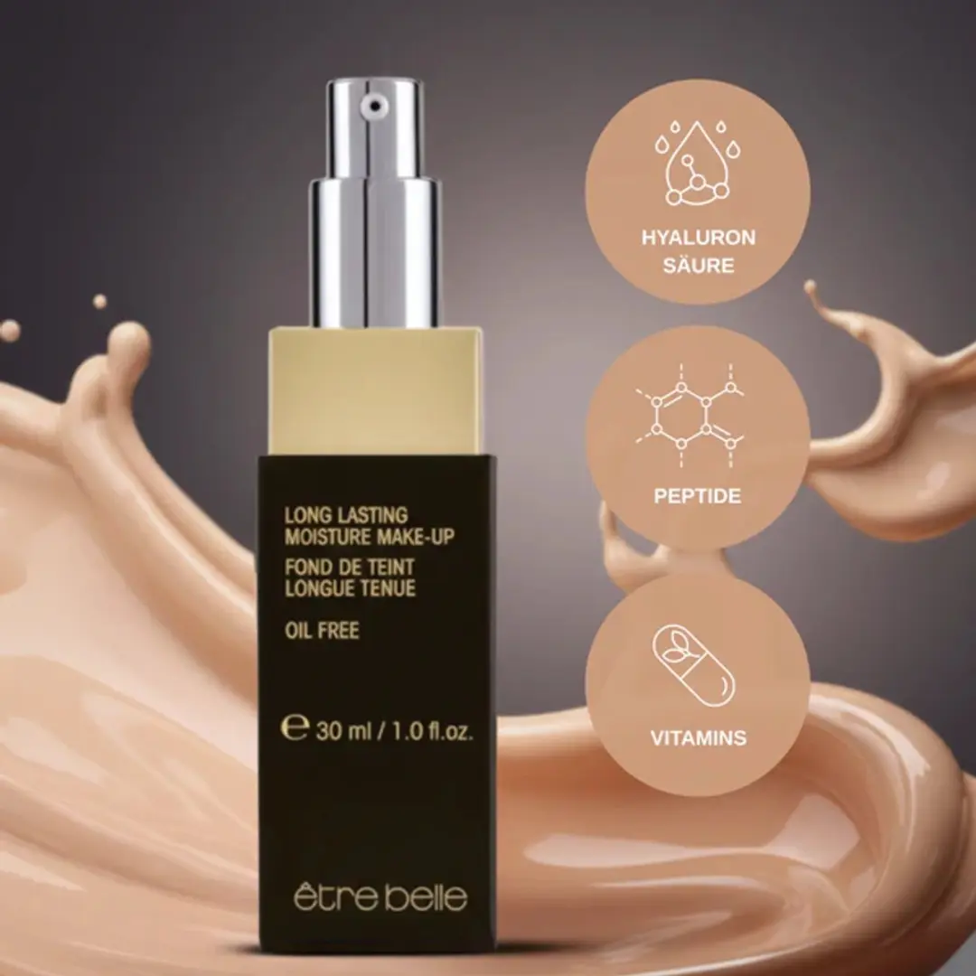 Être Belle Foundation Silk Finish Hyaluron 30ml - Kleur 17