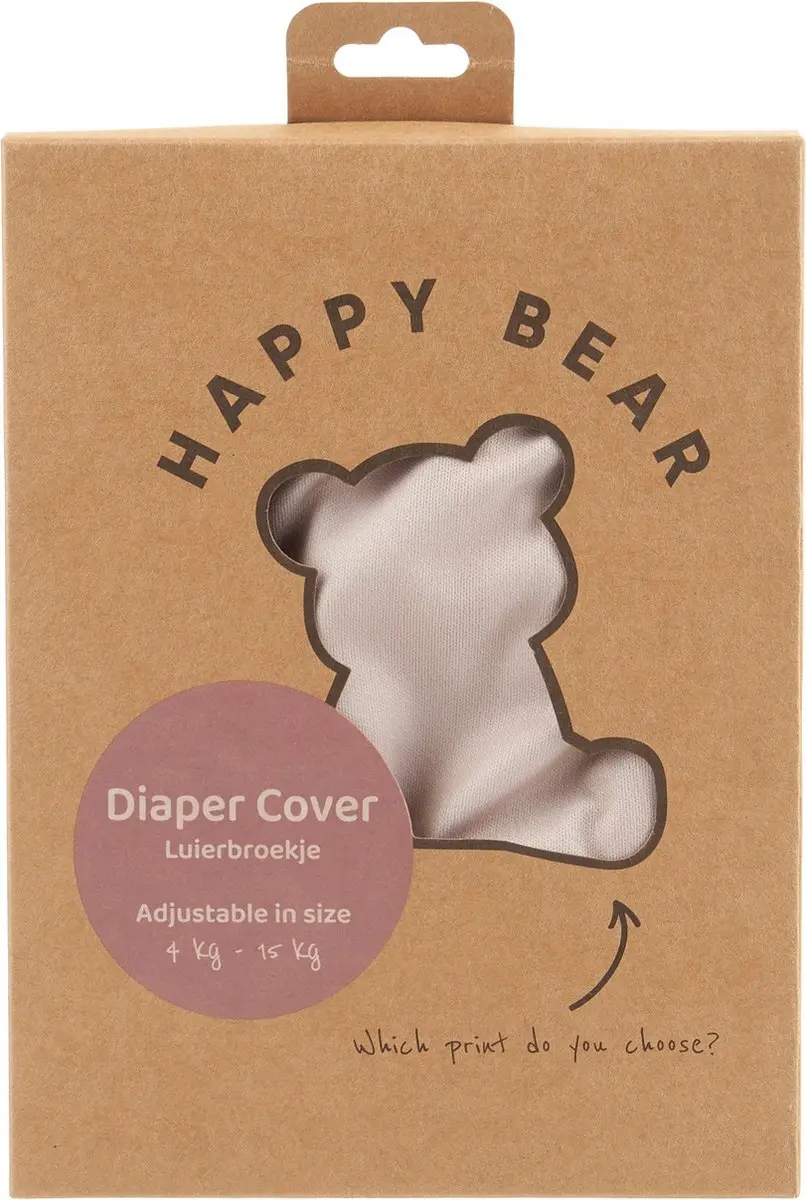 HappyBear Luierbroekje - One Size 4-15kg