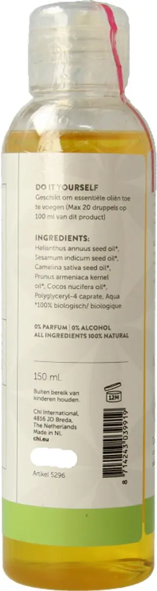 Chi Natural Life Badolie Neutraal 150ml