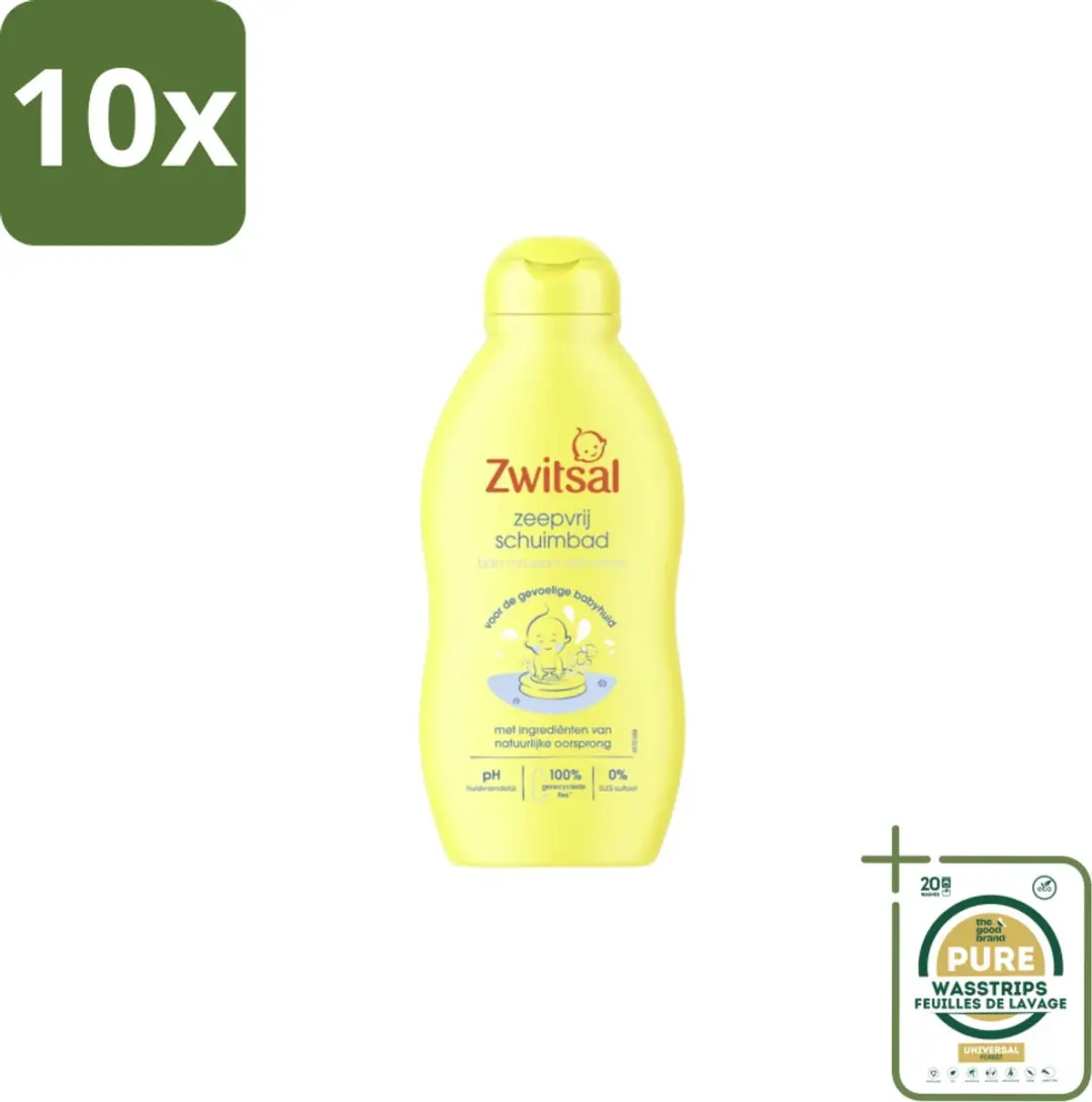 Zwitsal Schuimbad Zeepvrij 200ml