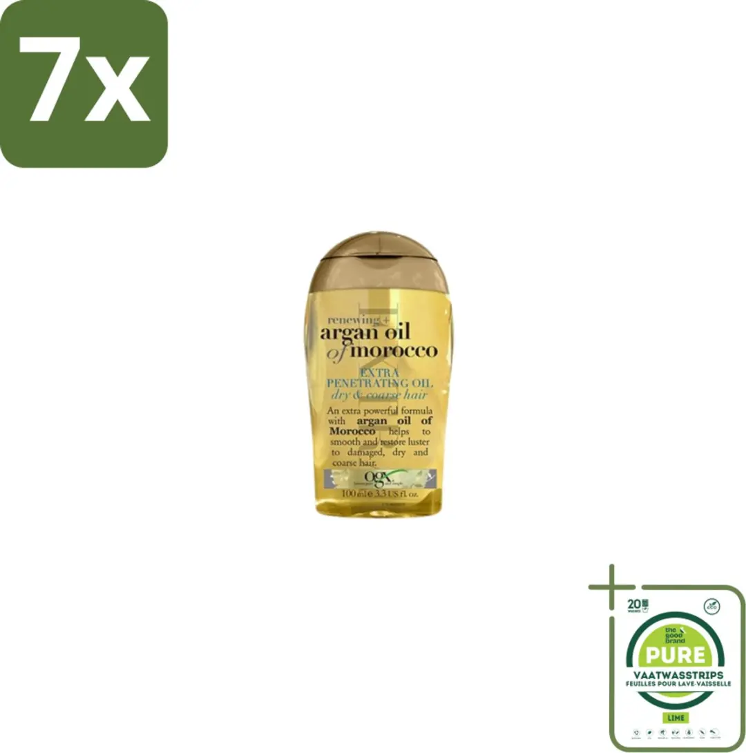 OGX Argan Oil of Morocco Haarolie 700ml - 7 Stuks