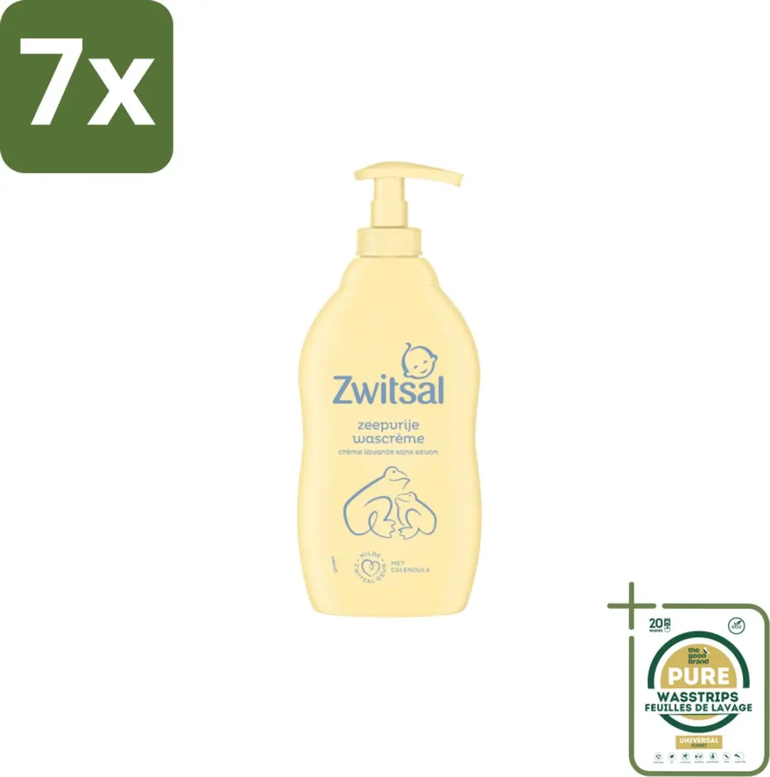Zwitsal Zeepvrije Wascréme 400ml