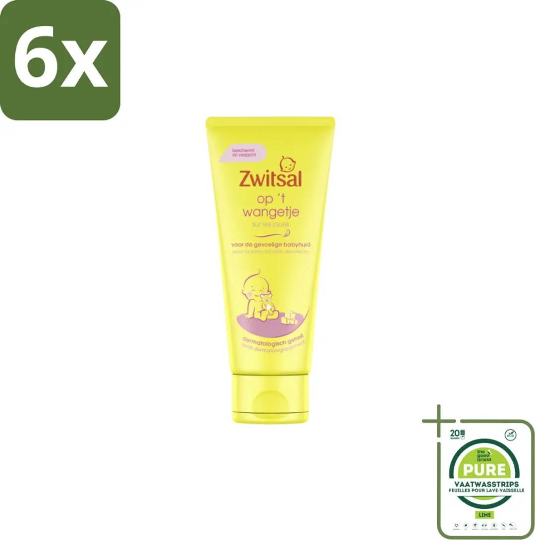 Zwitsal Gezichtscrème Op 't Wangetje 100ml