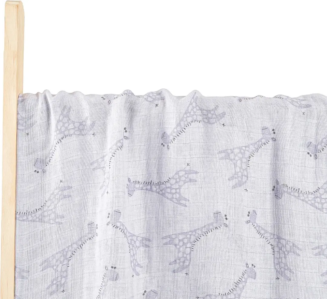 HappyBear Swaddle Hydrofiele Doek Extra Groot 120cm - Blauw