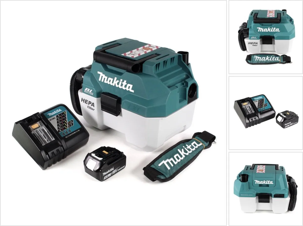 Makita DVC 750 LRT1X3 Stofzuiger 18V