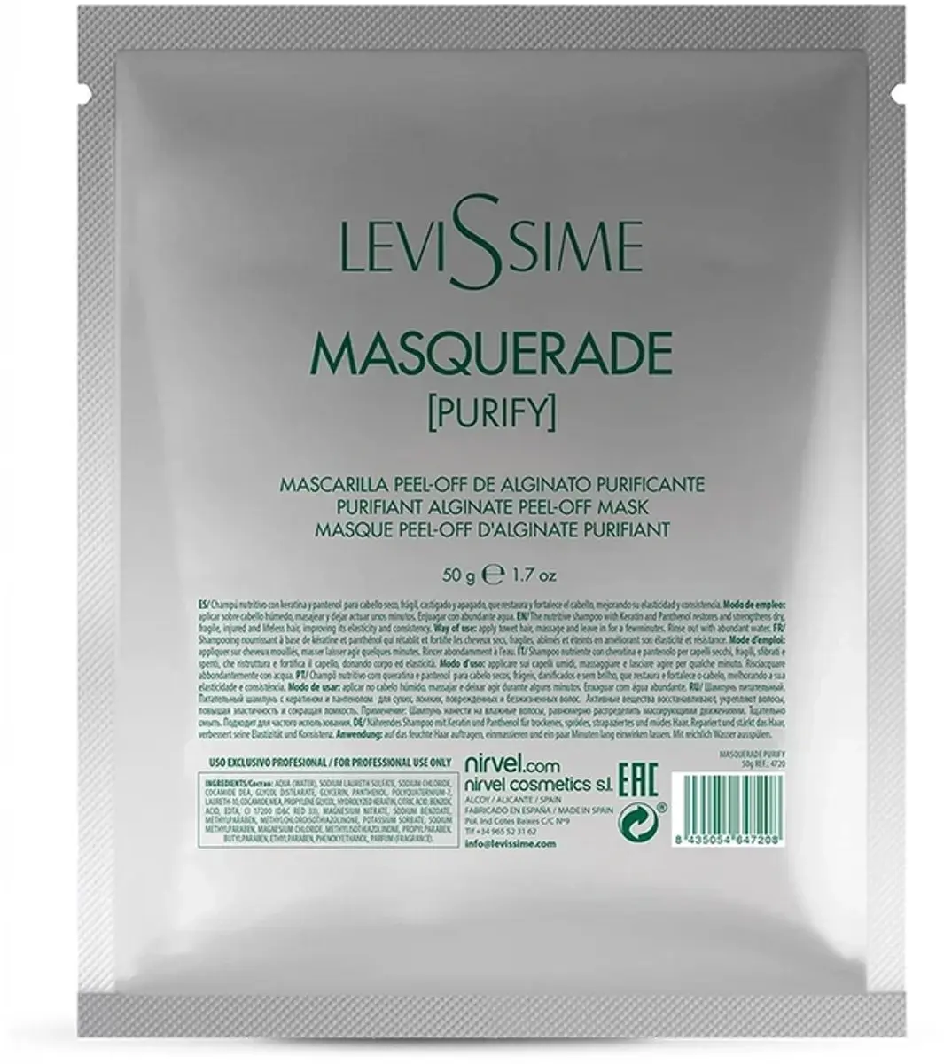 Casmara Masquerade Purify Levissime Gezichtsmasker 50g