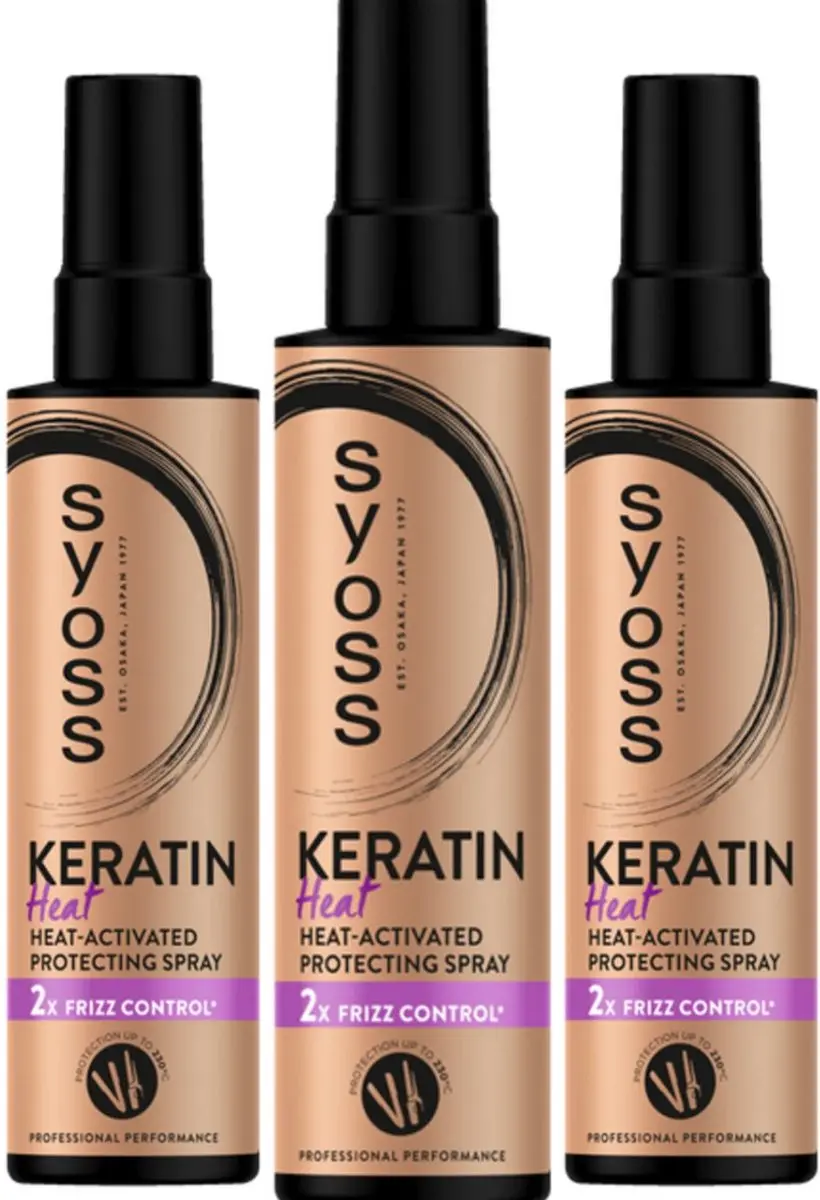 SYOSS Keratin Heat Protection Spray 200ml