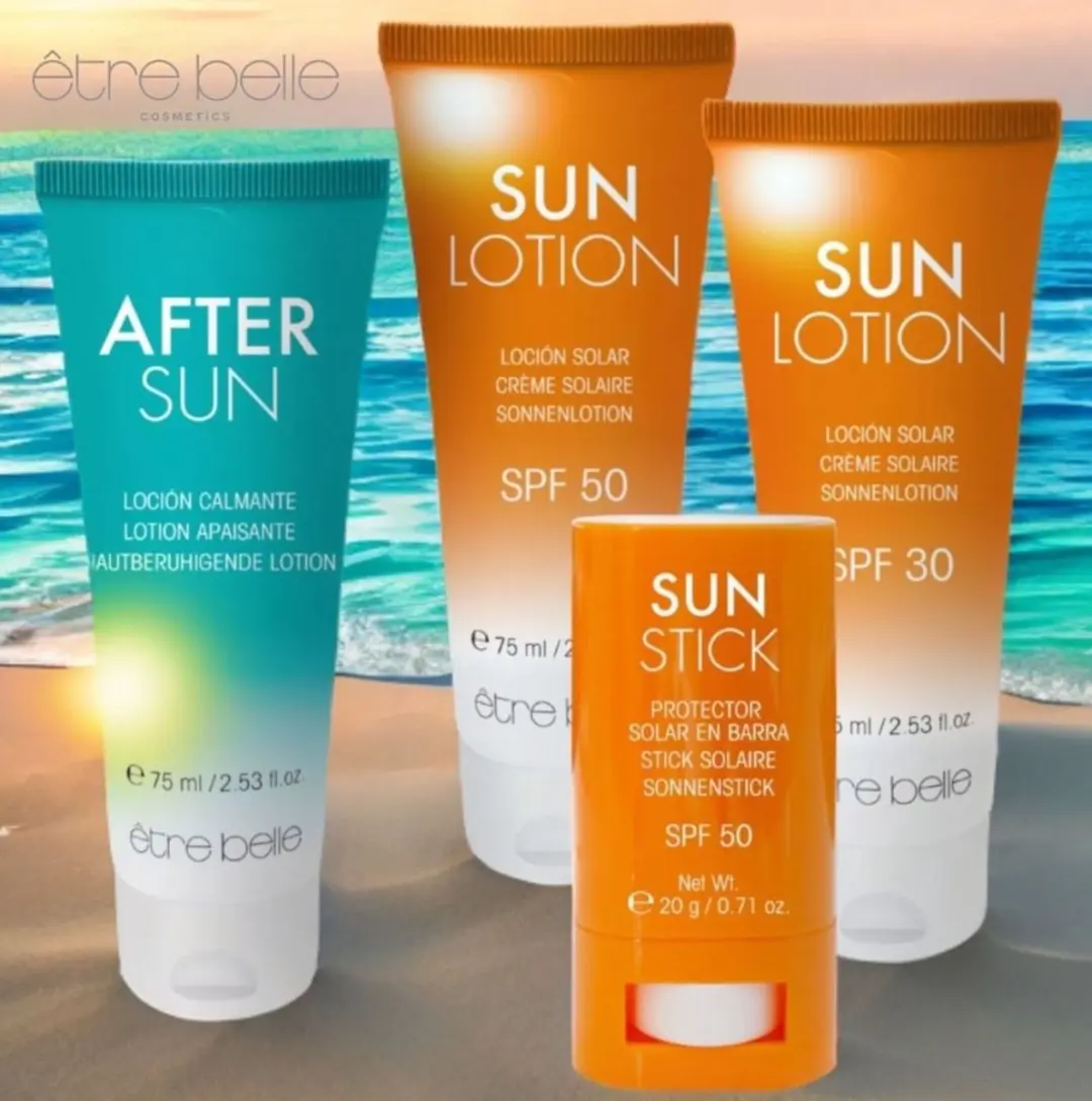 être belle Sun Care Set - 4 Stuks - 245ml