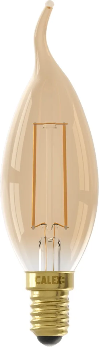 Calex LED Tip Kaarslamp E14 3.5W 250lm - Goud