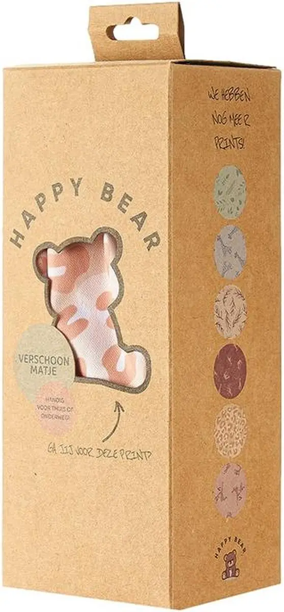 HappyBear Verschoonmatje Roar 50x70cm - Waterdicht