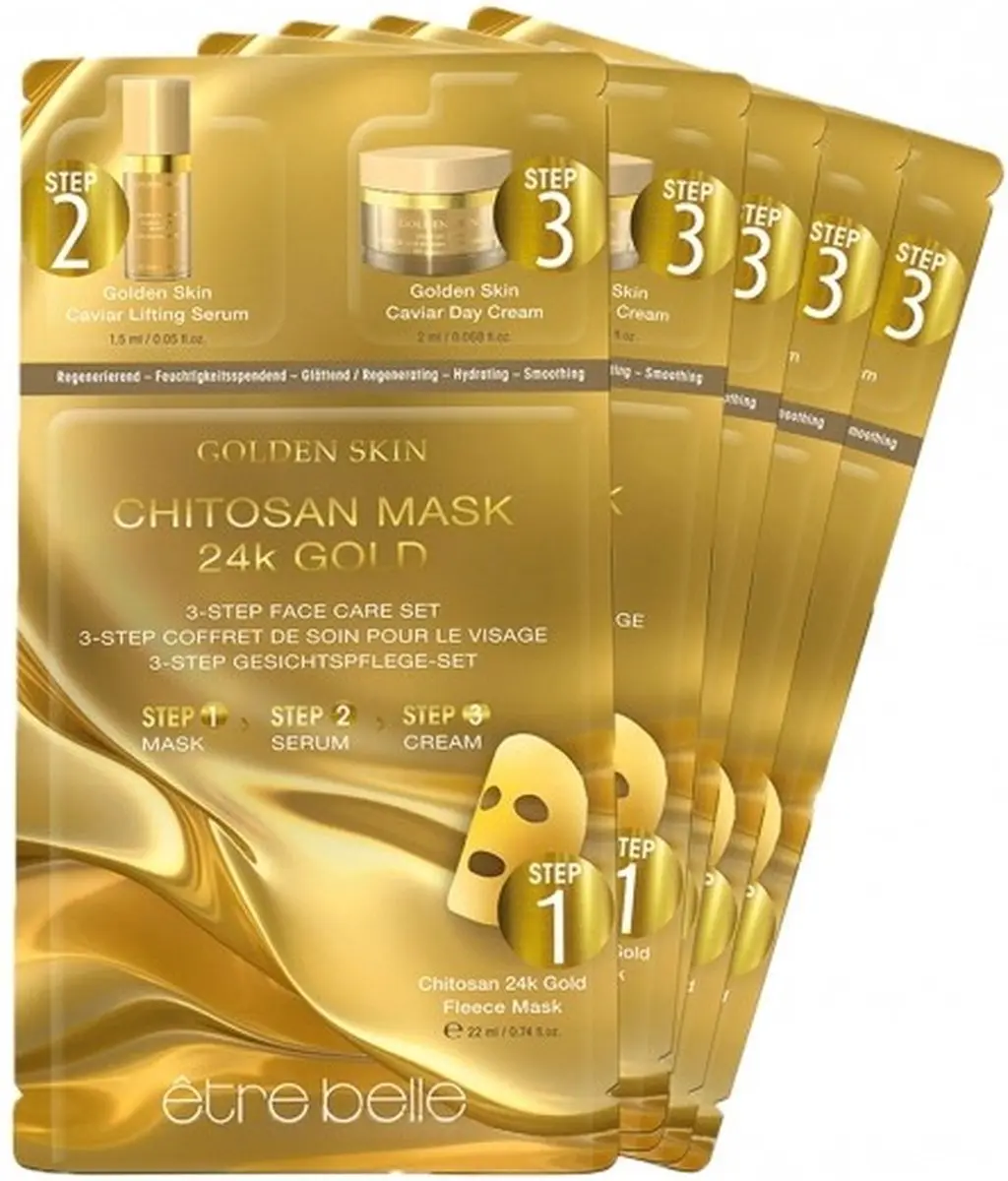 Être Belle Golden Skin Vliesmaskers