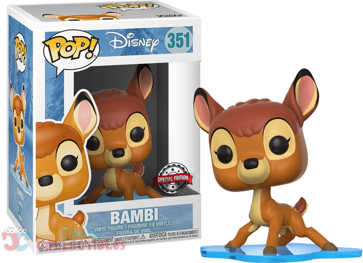 Funko Pop! Disney Bambi On Ice - 351 Verzamelfiguur - Multi