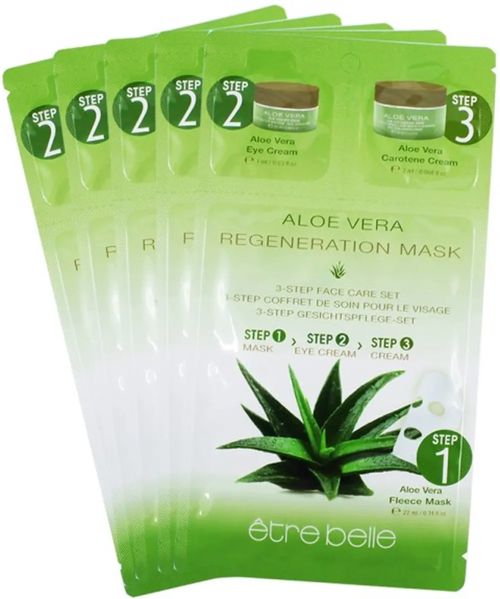 Être Belle Aloe Vera Vliesmaskers