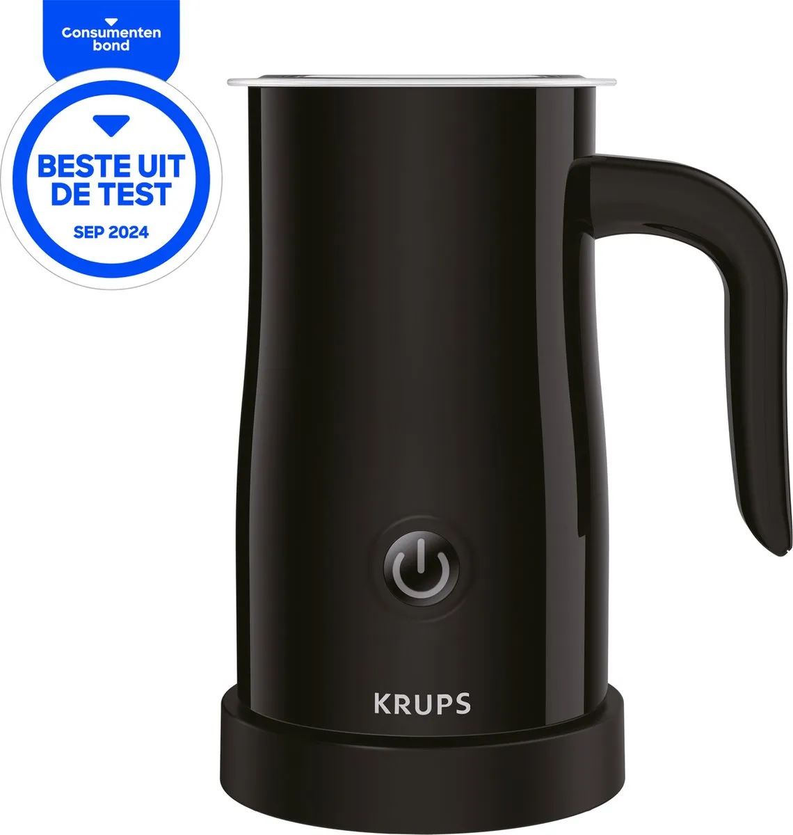 Krups XL1008 Melkopschuimer 300ml - 450W - Zwart