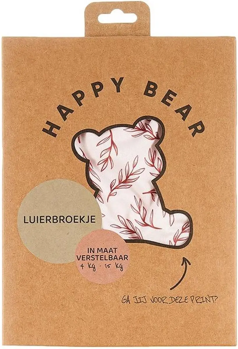 HappyBear Luierbroekje Twiggy Overbroekje - 4-15kg