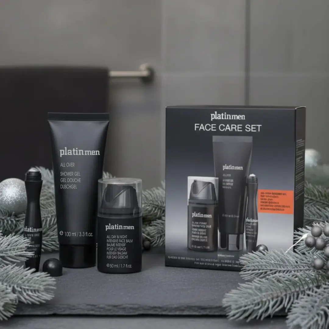 Être Belle Platin Men Dagcrème Kado Set - 3 Stuks