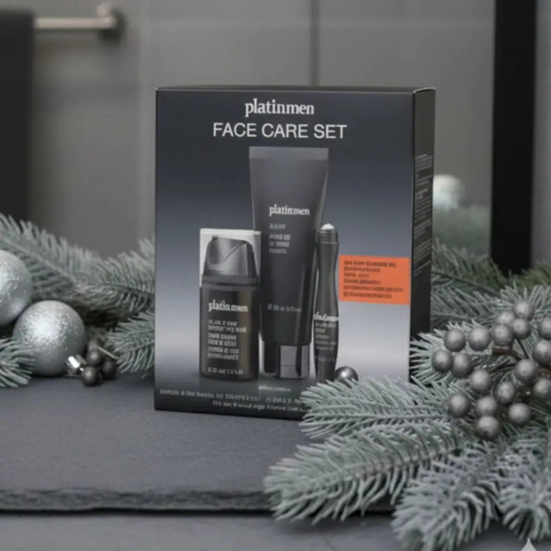 Être Belle Platin Men Dagcrème Kado Set - 3 Stuks