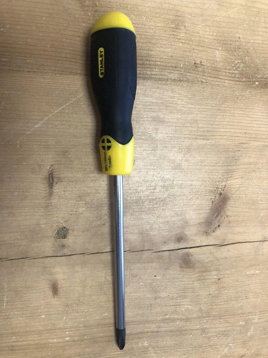 Stanley Pozidrive Schroevendraaier PZ3 150mm - 3-delig