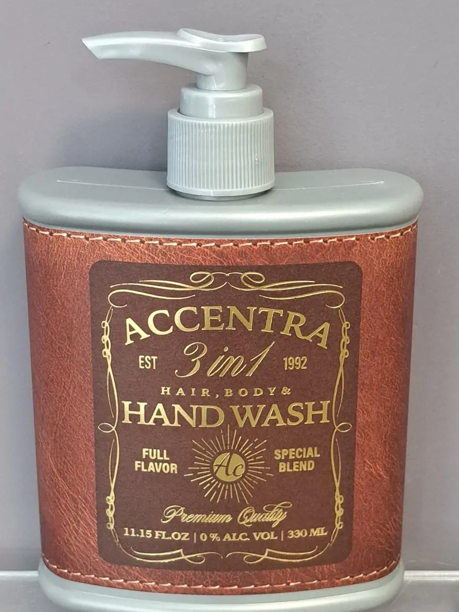 Accentra Berken & Ceder 3-in-1 Douchegel Handzeep Shampoo 330ml