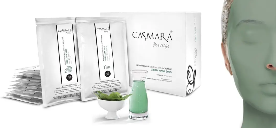 Casmara Groen Zuurstofmasker 10 Stuks - 125ml