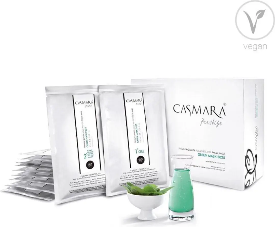 Casmara Groen Zuurstofmasker 10 Stuks - 125ml