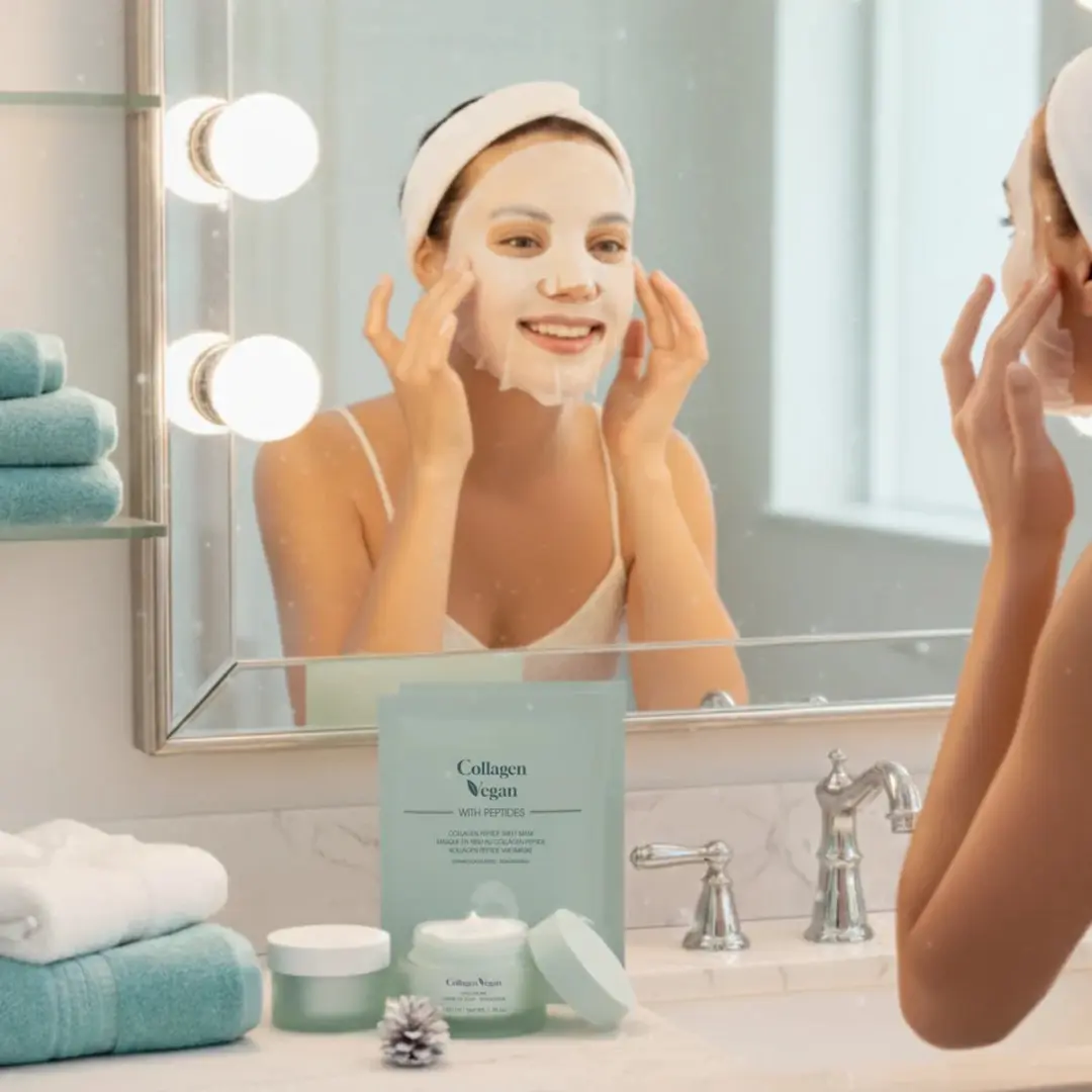 Être Belle Collageen Vegan Peptide Crème Masker 2x50ml