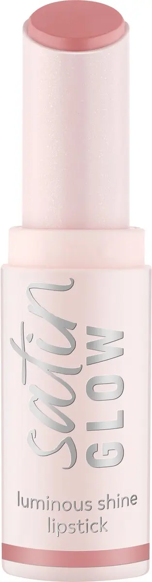 Essence SATIN GLOW Lipstick #02 - Nude 3.5ml