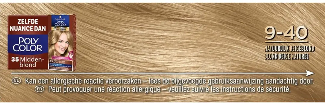Poly Palette Vital Care 9-40 Permanent Haarkleuring 345ml