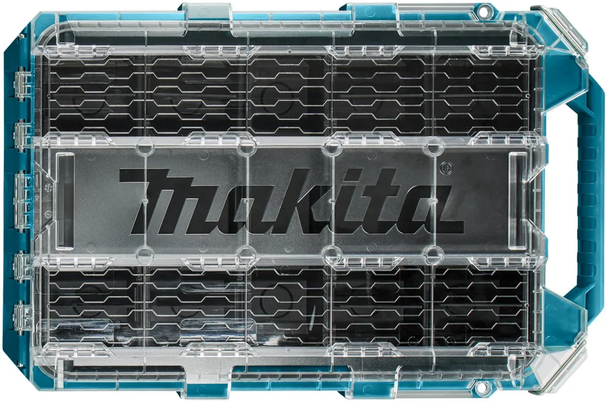 Makita MAKTRAK P-91051 Organizer - Transparant/Turquoise