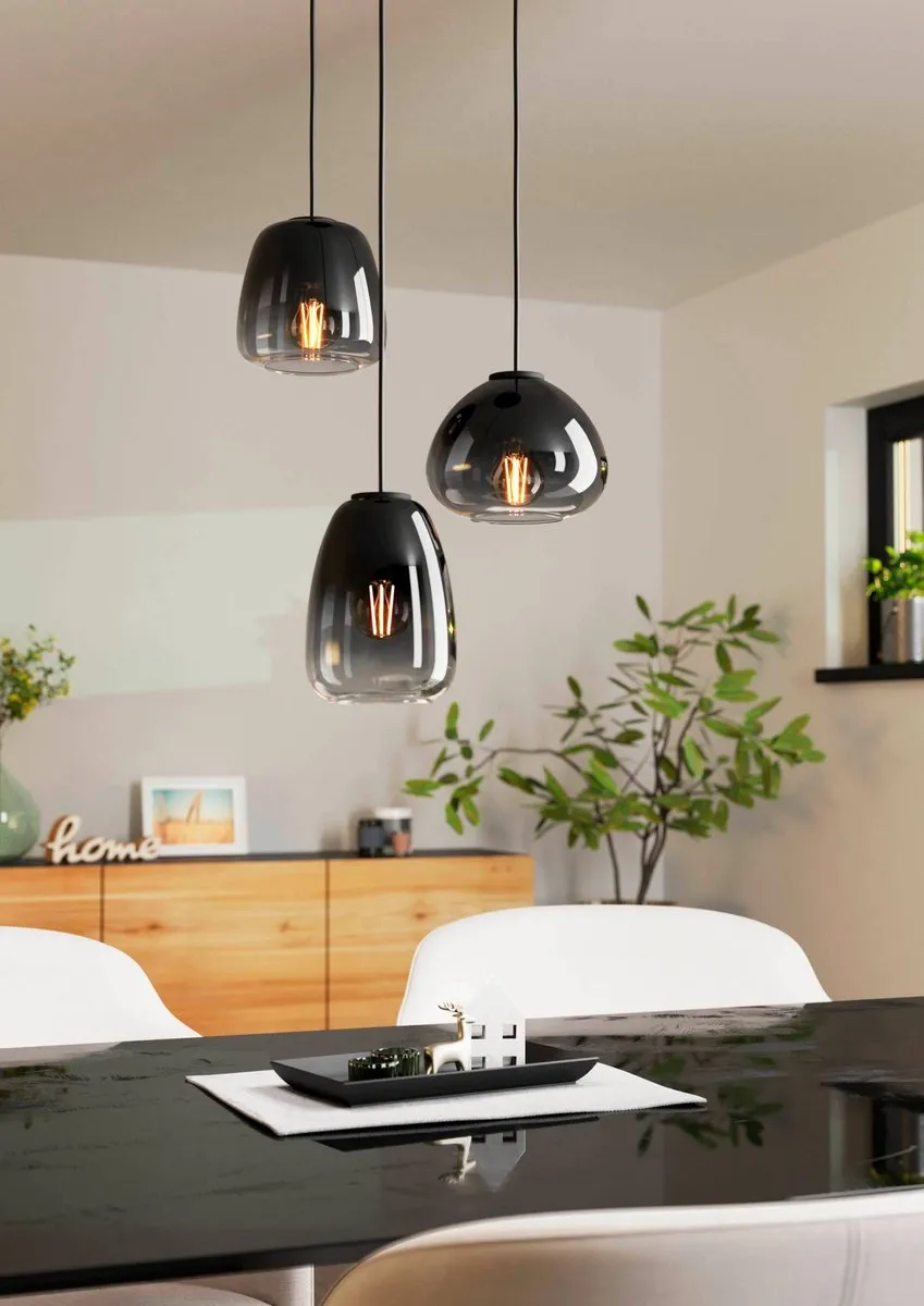 Eglo Aguilares Hanglamp E27 - Ø43cm - Zwart - afbeelding 6 van 6