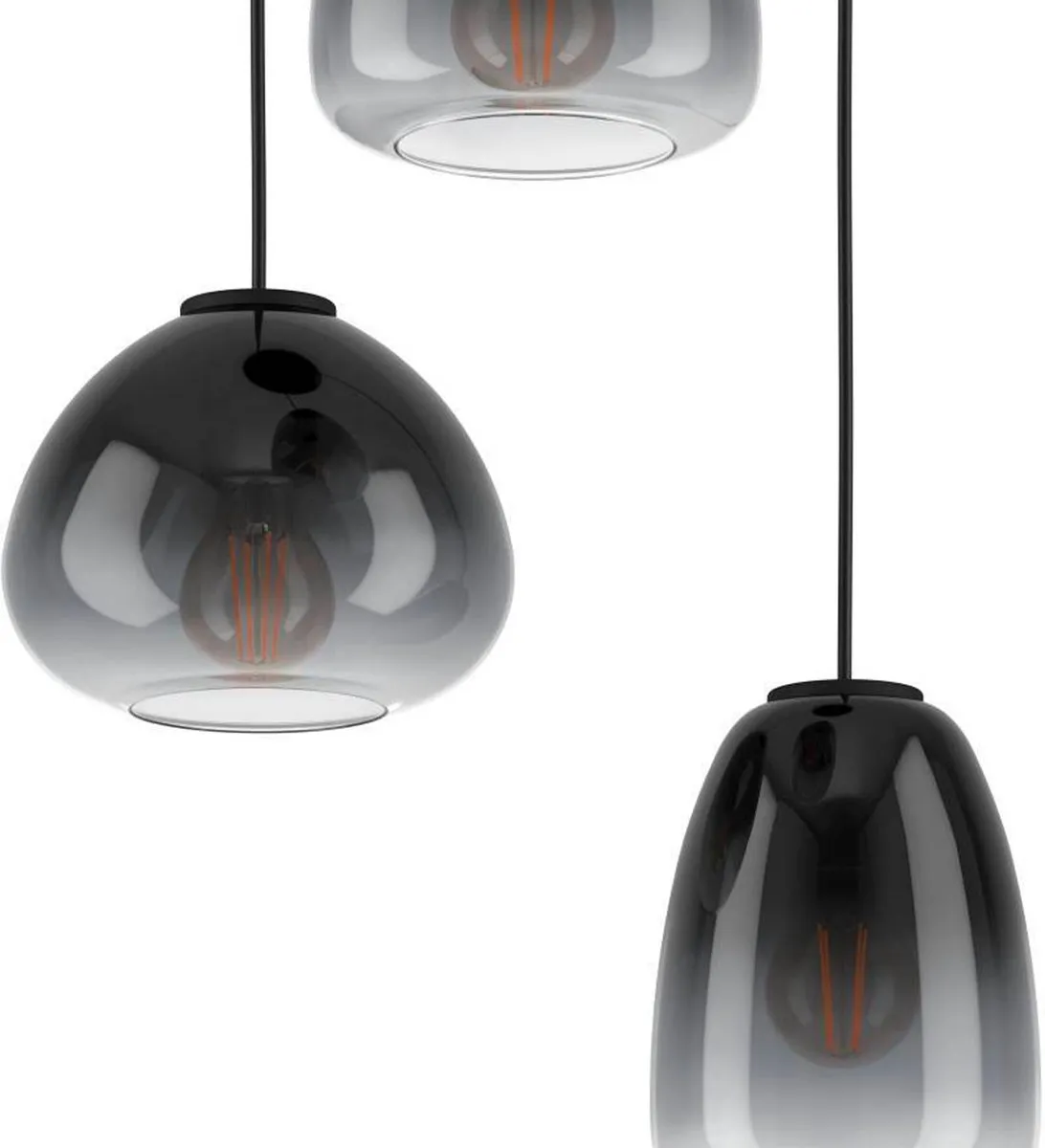Eglo Aguilares Hanglamp E27 - Ø43cm - Zwart